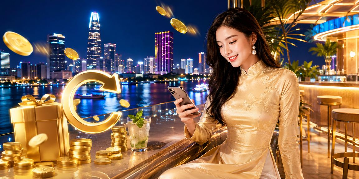 Người dùng TP Hồ Chí Minh nhận cashback bonus khi chơi game online